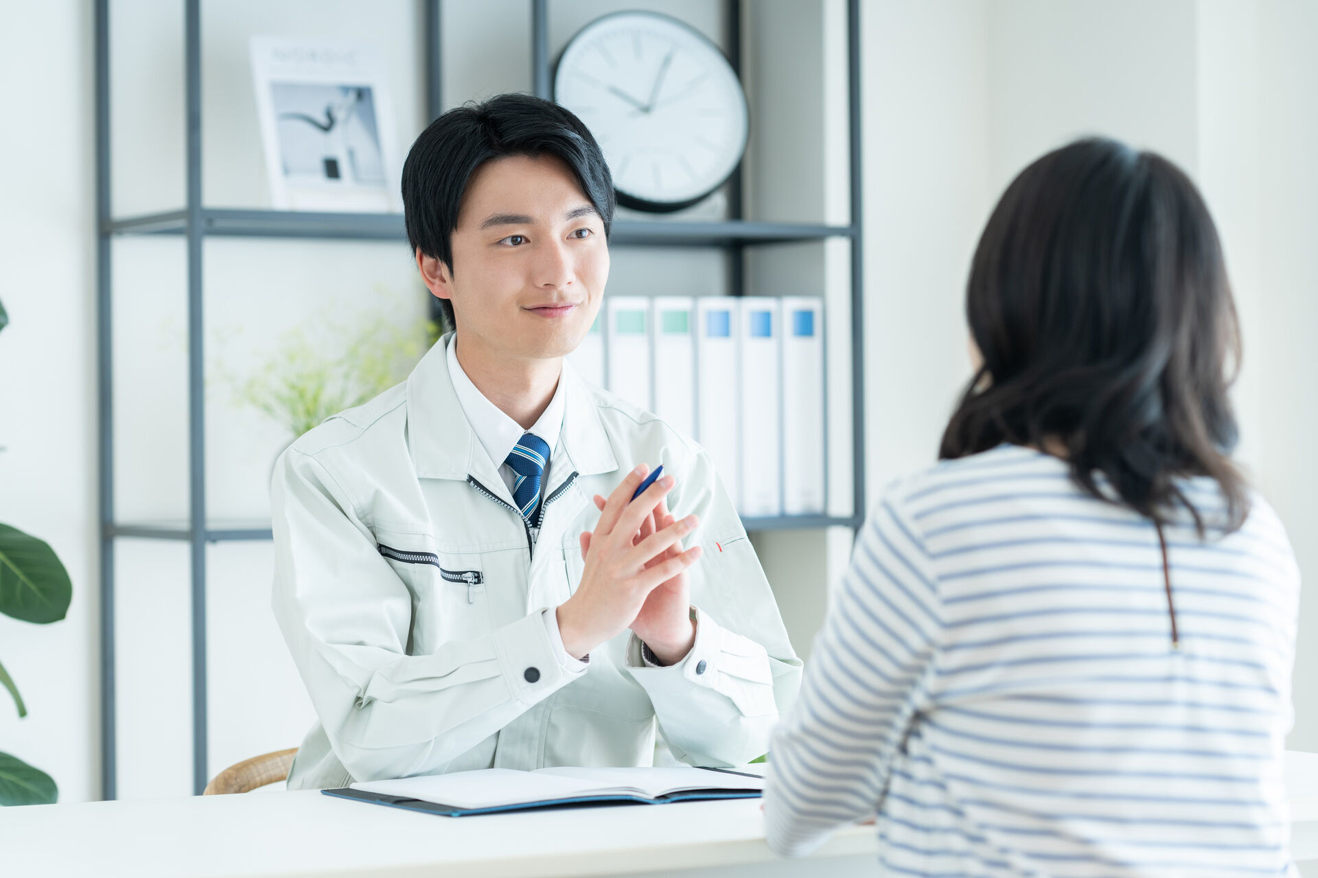 施工プランの詳細を最終確認して調整